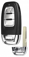 Корпус смарт ключа AUDI 3 кнопки + вставка HU66