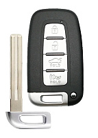 Корпус смарт ключа KIA 4 кнопки + вставка TOY48