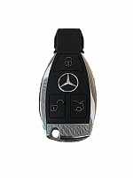 Ключ смарт (рыбка) MERCEDES 1997-2014 BGA 315/433 MHz (без Keyless) + вставка HU64