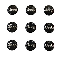 Логотип силикон JEEP 14мм