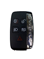 Ключ смарт JAGUAR ID49 PCF7953P 433 MHz FSK с Keyless + вставка HU101