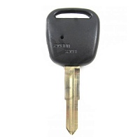 Корпус ключа TOYOTA 1 кнопка TOY42 (с лого)
