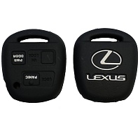 Чехол силиконовый невыкидного ключа LEXUS 3 кнопки (с лого)
