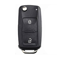 Ключ выкидной VOLKSWAGEN Tiguan 2016 MQB48 433 MHz ASK HU66 5K0837202BH\DH 