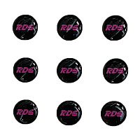 Логотип силиконовый 14 мм RDS