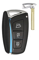 Корпус смарт ключа HYUNDAI 3 кнопки + вставка TOY48