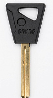 Заготовка вертикального ключа Abloy Disk-Pro (спец.профиль) в140-4п