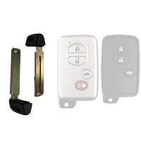 Вставка смарт ключа TOYOTA TOY48 (односторонняя, треугольник)