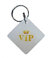 Заготовка ключа для домофона RFID мини-карта "VIP белый"