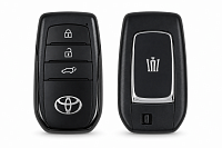 Корпус смарт ключа TOYOTA CROWN 3 кнопки + вставка TOY48 (под XM38)