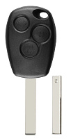 Корпус ключа RENAULT 3 кнопки HU-HCA HU83