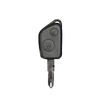 Корпус ключа Citroen Peugeot NE73 2 кнопки без лого