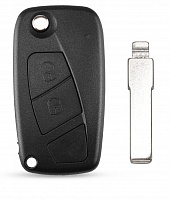 Корпус выкидного ключа FIAT 2 кнопки FI-16 SIP22 (чёрный)