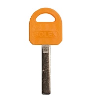 Заготовка финского ключа SOLEX квадрат без паза с пласт.гол.(30×5.5×2.9)