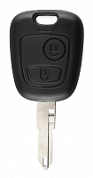 Корпус ключа CITROEN, PEUGEOT NE-38 NE73 (NE72) 2 кнопки, без лого