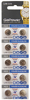 Э\п GoPower AG13 LR44 357 Alkaline BL10