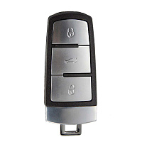 Ключ смарт VOLKSWAGEN Passat B6/B7/CC ID48 433 MHz ASK + вставка HU66 (пластик)