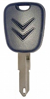 Заготовка автомобильного ключа CITROEN NE-38P NE73 NE72 под чип, с лого