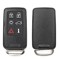 Ключ смарт VOLVO S60/V40 ID46 PCF7945A/PCF7953A 902 MHz FSK с Keyless + вставка HU101