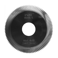 Фреза прямая 80*1.4*22 мм (NO.0023AC.C.) Carbide RAISE для 100-G КНР