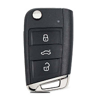 Ключ выкидной VOLKSWAGEN Tiguan MQB48 434 MHz ASK