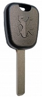 Заготовка автомобильного ключа PEUGEOT CIT-1P VA2 под чип, с лого
