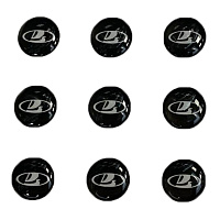 Логотип силиконовый 14 мм LADA
