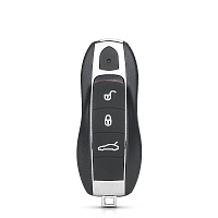 Корпус смарт ключа Porsche 3+1 + вставка HU66