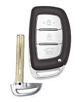 Корпус смарт ключа HYUNDAI 3 кнопки + вставка TOY48