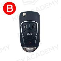Заготовка KEYDIY KD B22-4