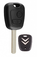 Корпус ключа CITROEN 2 кнопки CIT-1B VA2, с лого