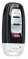 Корпус смарт ключа AUDI 3+1 кнопка + вставка HU66