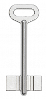 Заготовка дверного ключа Мариуполь-1 MRP1D 74*28,2*1,22 мм