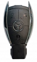 Корпус смарт ключа MERCEDES 3 кнопки, с лого (без вставки)