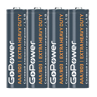 Э\п GoPower AAA R03 Shrink 4 1.5V