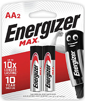 Э\п Energizer AA LR06 MAX BL2
